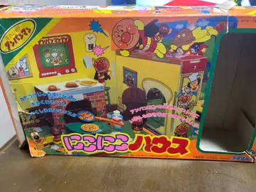 단종 '레어' 당시물 '호빵맨' 빵공장 피규어