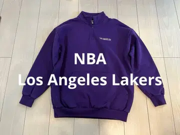 NBA 로스앤젤레스 레이커스 하프 지퍼 트레이닝복 맨투맨