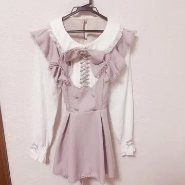 LIZLISA 프릴 스핀들 셋업