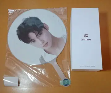ASTRO 응원봉 Ver2 & ASTRO 차은우 부채 세트