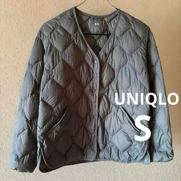 새상품급 UNIQLO 울트라 라이트 다운 릴랙스 자켓 올리브 S