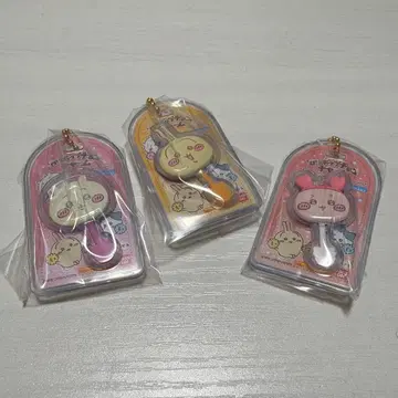 치이카와 (먼작귀) 미니어처 초코 키링 3개 세트