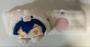 앙스타 사자나미 쥰 화이트 베어 머플러 중국 고백기구