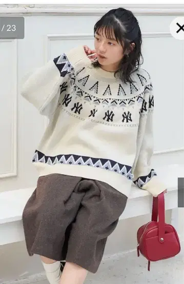 FREAK'S STORE MLB 노르딕 니트