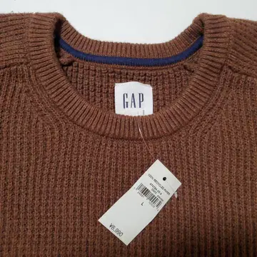GAP 크루넥 스웨터 미사용 택 포함 L 사이즈 하찌