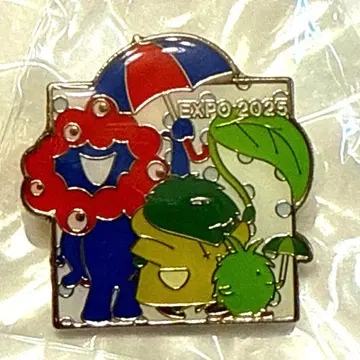 먀쿠먀쿠 모리조 키콧토 핀 배지 비 내리는 룰루랄라 오사카 간사이 만박