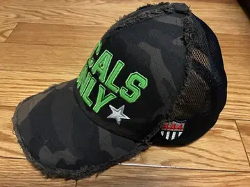 코타케 요시노리 카모 패턴 LOCALS ONLY 캡