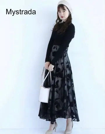 Mystrada 릴리 플로키 도킹 원피스