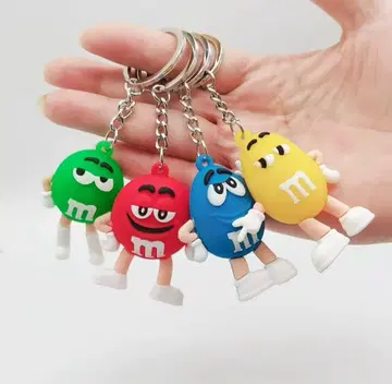 미사용 새상품 m&m's 4종 세트 키링