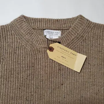 차오패닉 티피 리브 니트 스웨터 미사용 택 포함 S 사이즈