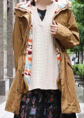 티티카카 3way 모즈 코트 카멜