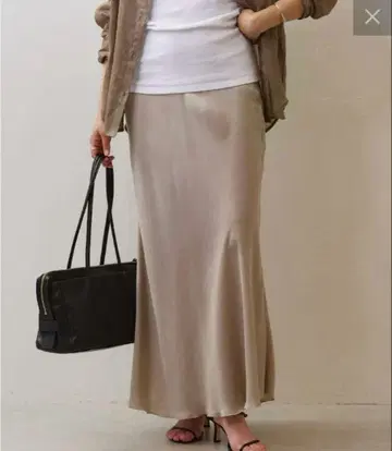 개럴개런트 큐프라 머메이드 스커트 베이지 1