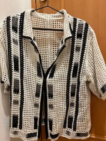 니코앤드 크라프트 메쉬 니트 가디건