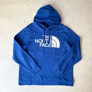 THE NORTH FACE 블루 후드 트레이닝복
