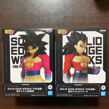 드래곤볼 초사이어인4 손오공 초사이어인4 베지터 피규어 2개 세트