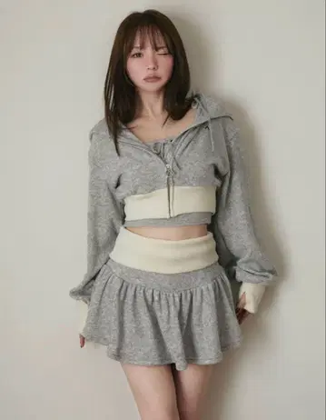 andmary Adelee hoodie set up