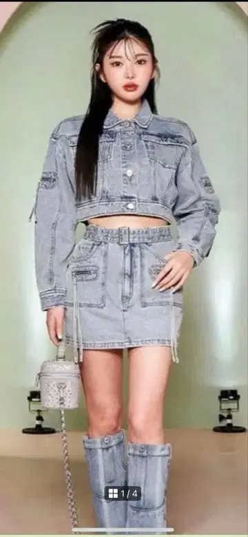 Darich 미사용 새상품 택 포함 데님 스커트