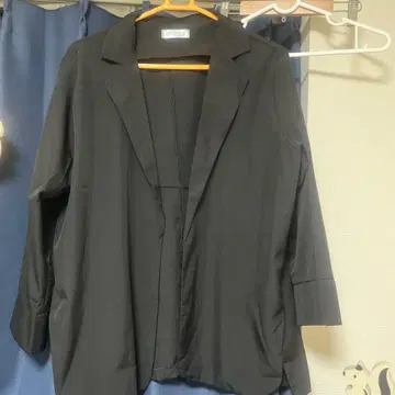 블랙 테일러드 자켓 여성용 XL