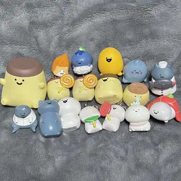 오분구와 함께 캡슐 토이 17개 모음