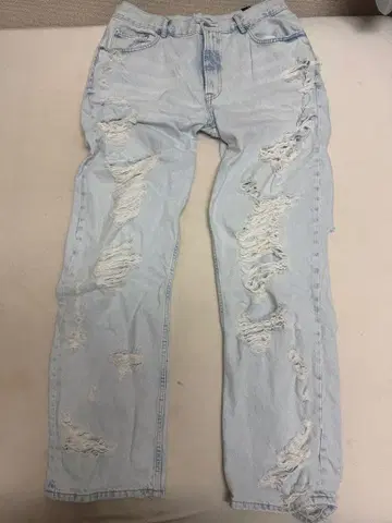 ZARA 데미지 데님 팬츠 44