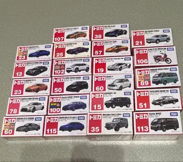 토미카 미사용 새상품 22대 세트