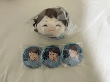 [4 세트] 하이큐 오이카와 화지풍 캔뱃지 컬렉션 일본 의류 WA