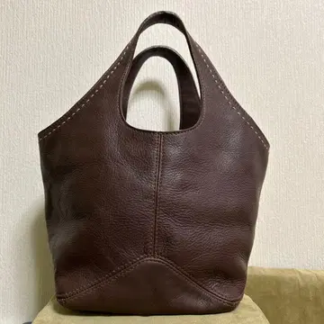 미사용 새상품 유프라테스 genten 브라운 토트백