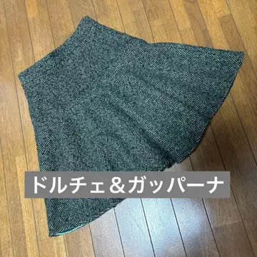 돌체앤가바나 트위드 스커트