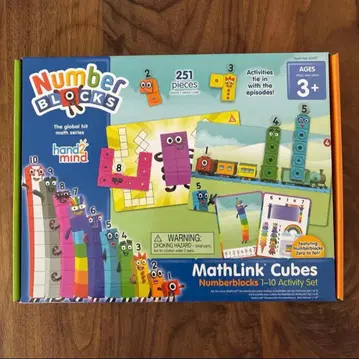 Numberblocks MathLink Cubes 1-10