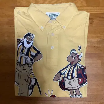 캡틴 산타 골프웨어 (긴팔) 옐로우 컬러