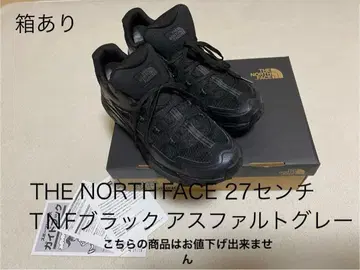 THE NORTH FACE 27cm 블랙 스니커즈