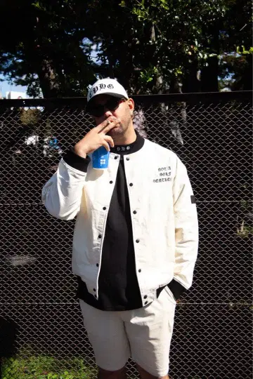 올드 로고 스타디움 자켓 바시티 자켓 M