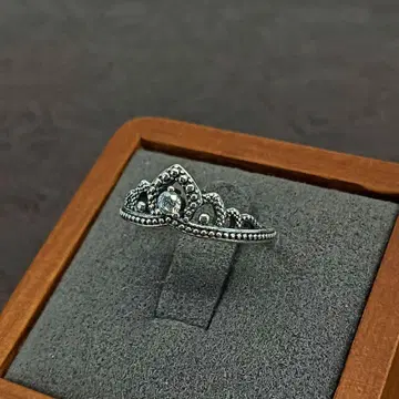 빈티지 실버 킹 지르코니아 앤티크 반지 12호