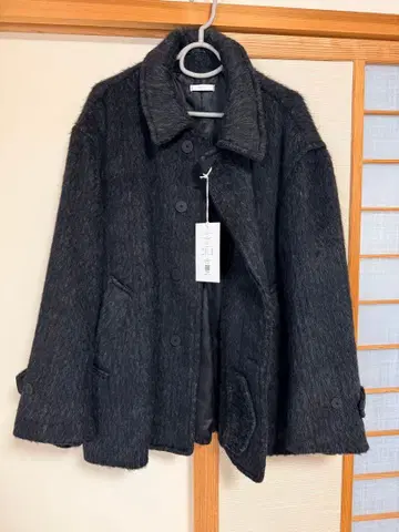 미사용 새상품 숏 스텐칼라 블루종 (WYM LIDNM)