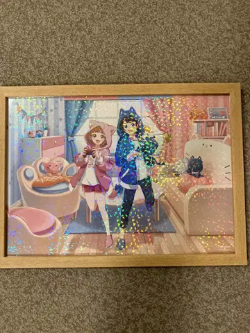 치로피노 팝업 스토어 홀로그램 포스터 A3 사이즈