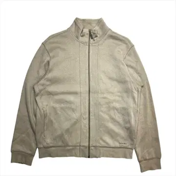 캘빈클라인 풀 집업 맨투맨 자켓 베이지 구제 의류 남성용 S