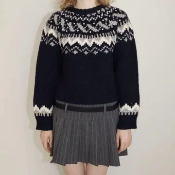 에핀 비쥬 노르딕 니트