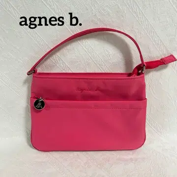 레어 agnes b. 에네스베 액세서리 파우치 미니 파우치 핑크