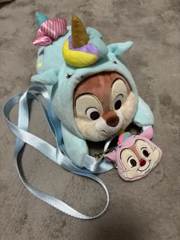 칩과 데일 봉제 인형 숄더백