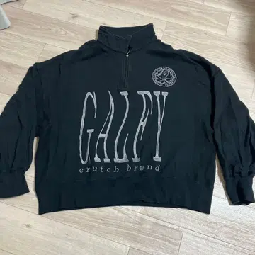 GALFY 블랙 맨투맨 트레이닝복