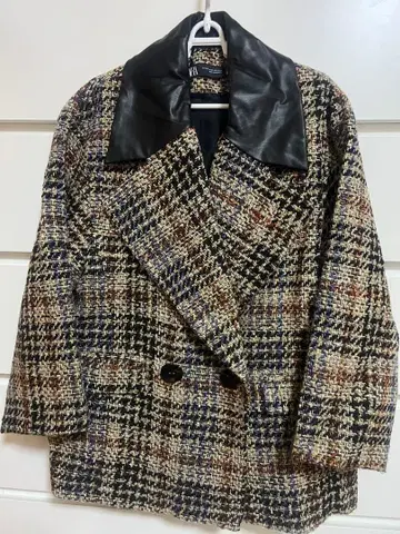 ZARA 더블 브레스트 코트 XS