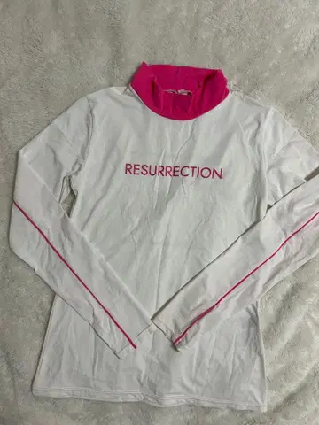 RESURRECTION 하이넥 긴팔 셔츠