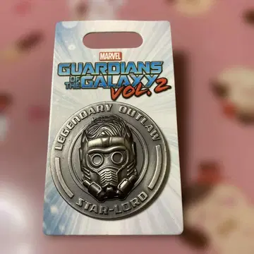 마블 가디언즈 오브 갤럭시 스타로드 핀 배지