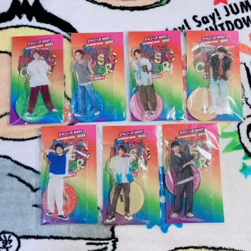 쟈니즈 WEST 아크릴 스탠드 풀 멤버 세트