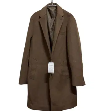 새상품 택 포함 UNITED ARROWS 브라운 체스터 코트