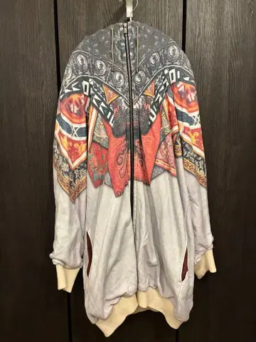 [화려한] FUGAHUM 아트 프린트 집업 후드티