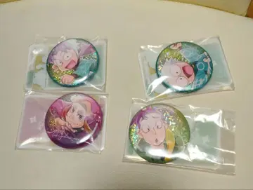 닌타마 란타로 캔뱃지 4개 세트