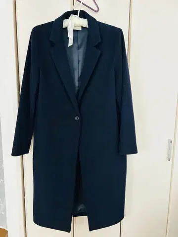 Le souk 루수크 체스터 코트 네이비