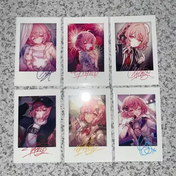 nqrse 폴라로이드풍 카드 사인 포함 컴플리트 세트