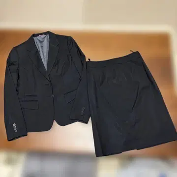 MISS JUNKO 블랙 스커트 수트